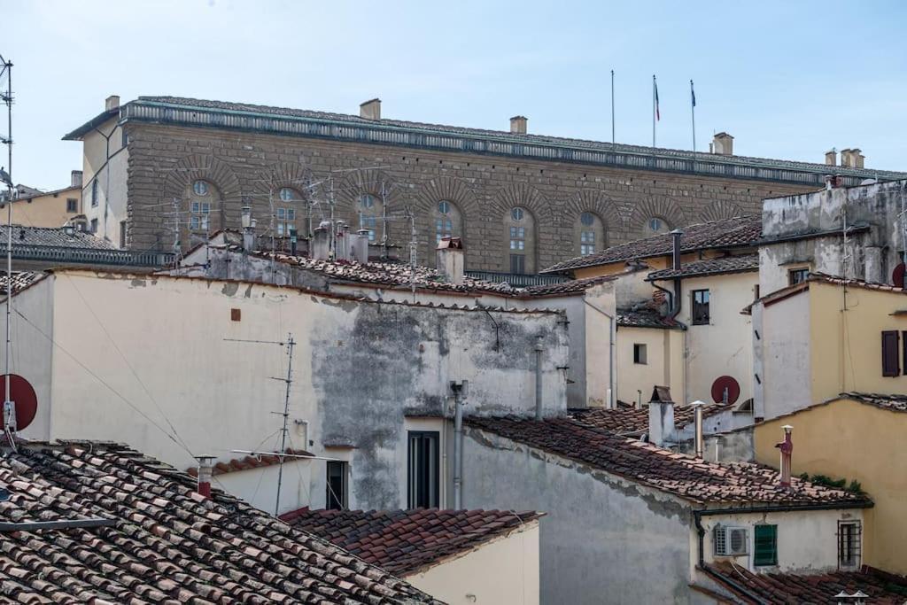 View Of Pitti Palace Elegant Loft Florens Exteriör bild